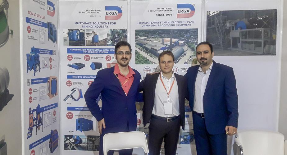 НПО «ЭРГА» на международной выставке MINEX-2019 (г. Тегеран, Иран)