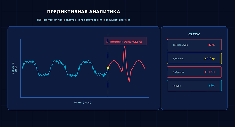 ИИ мониторинг производственного оборудования
